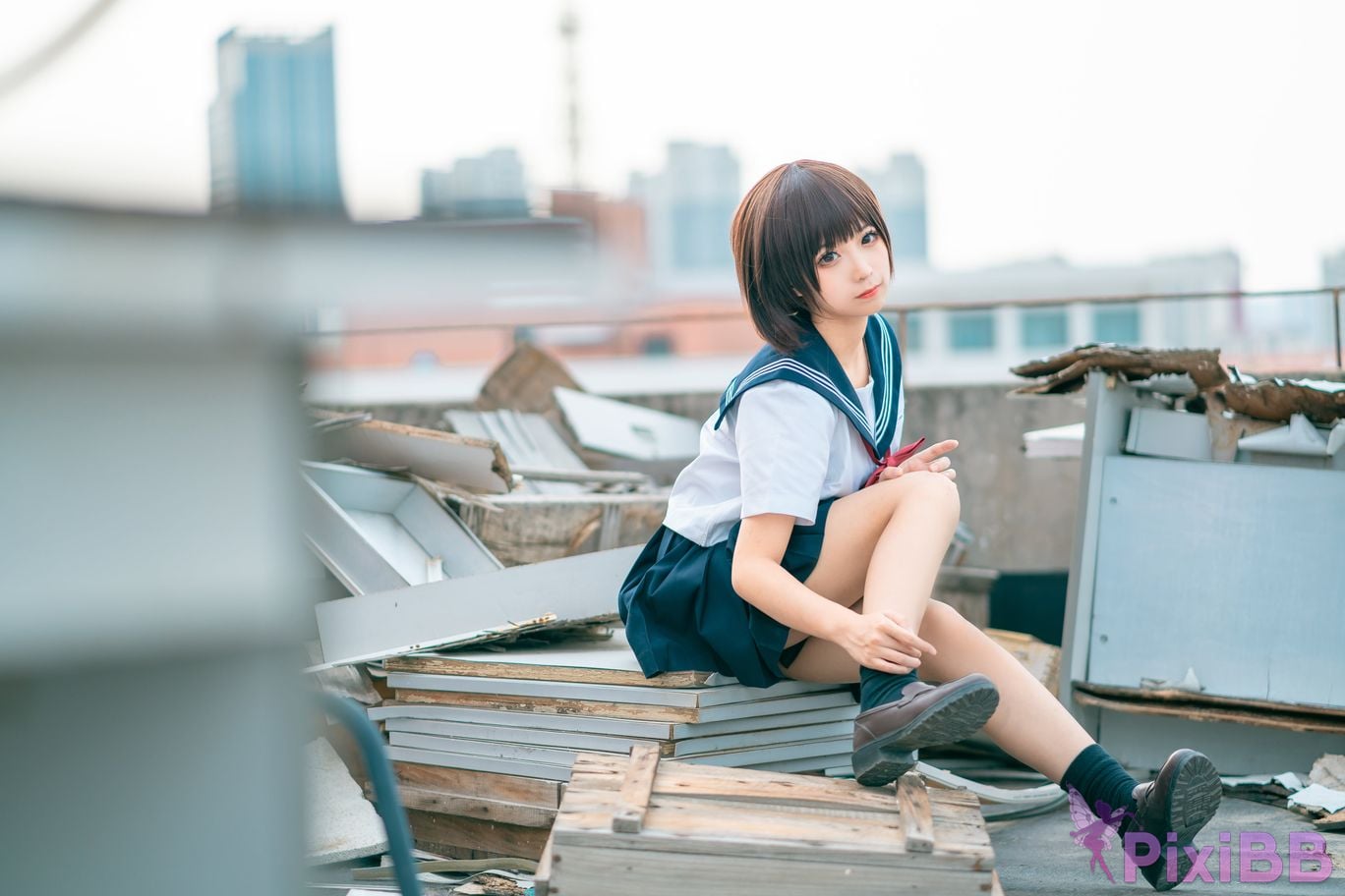 Coser chunmomo chunmomo Vol.035 JK PixiBB.COM 011