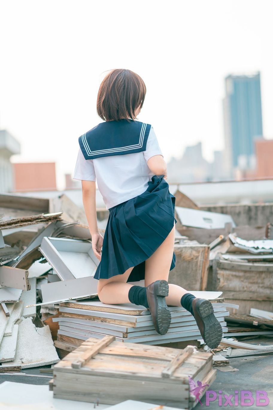 Coser chunmomo chunmomo Vol.035 JK PixiBB.COM 019