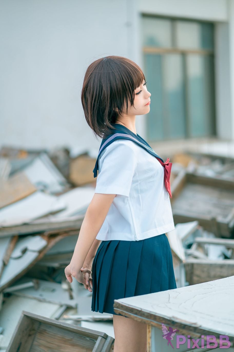 Coser chunmomo chunmomo Vol.035 JK PixiBB.COM 036
