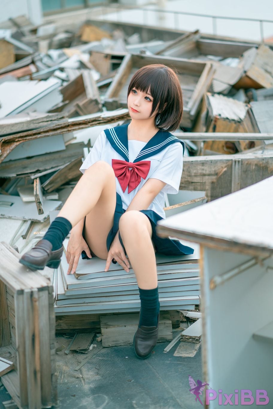 Coser chunmomo chunmomo Vol.035 JK PixiBB.COM 038