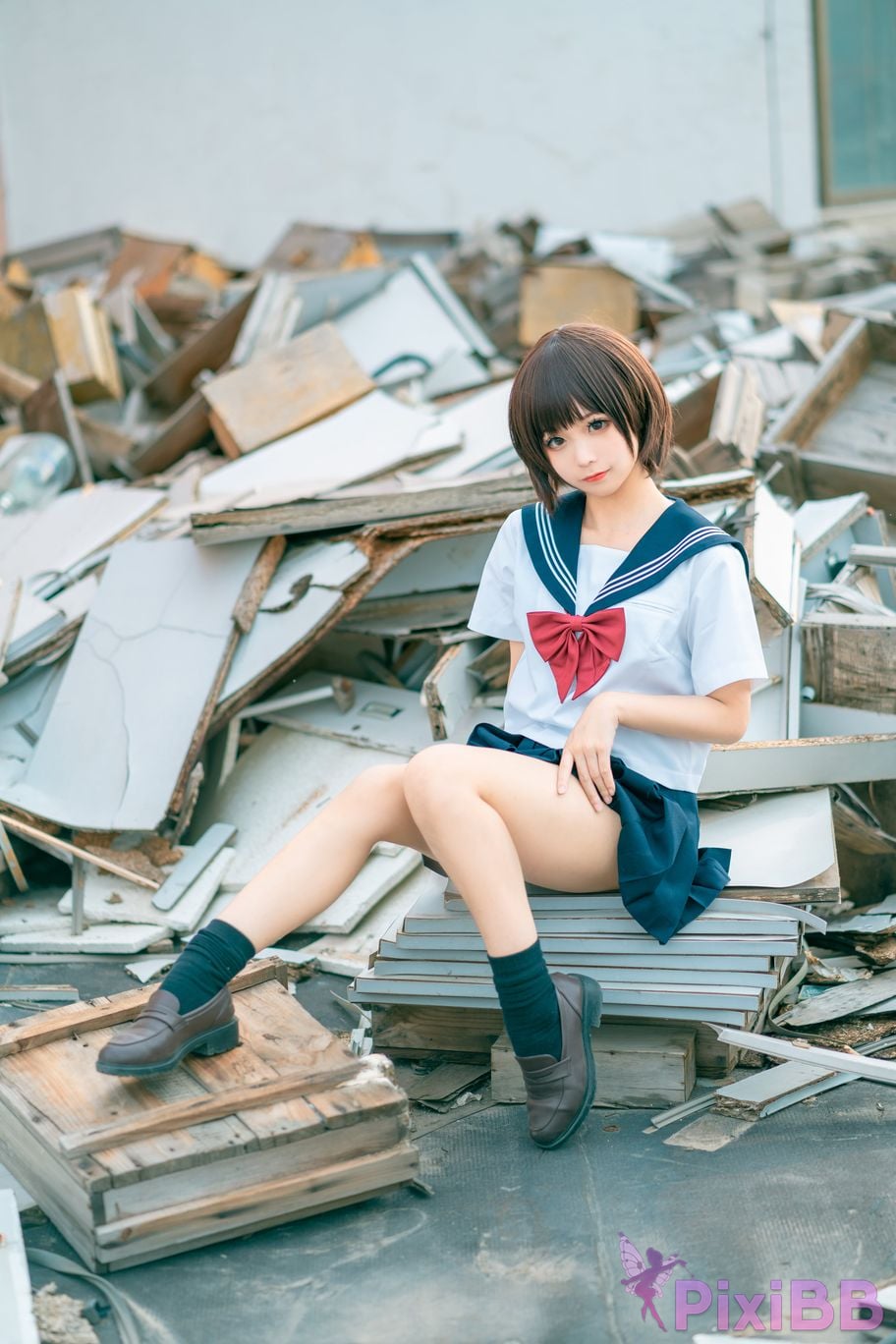Coser chunmomo chunmomo Vol.035 JK PixiBB.COM 039