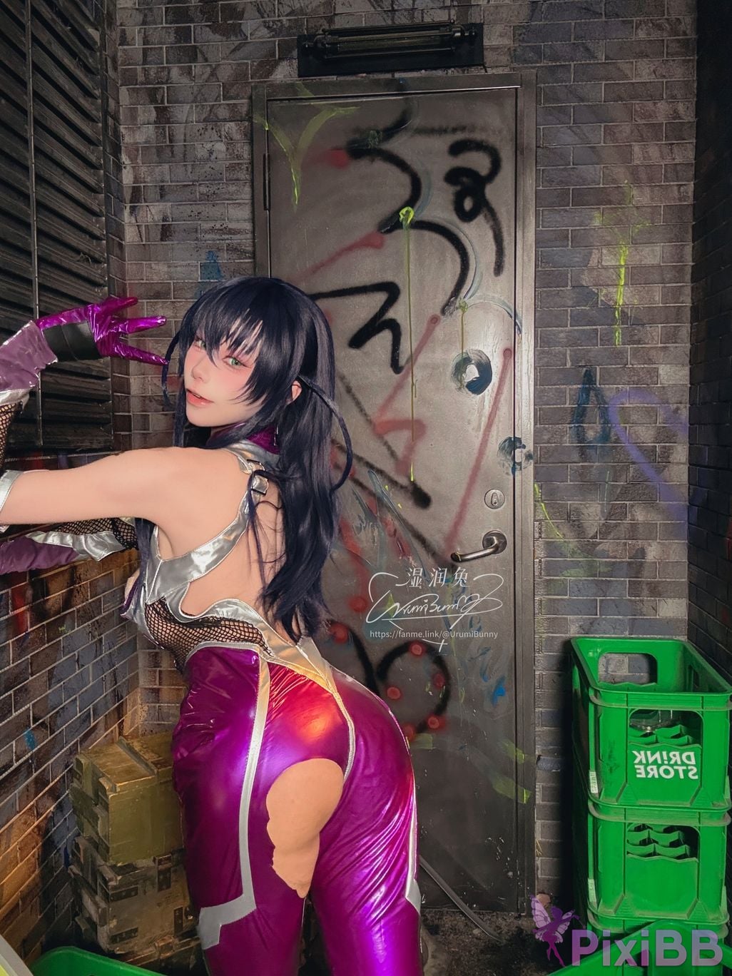 Cosplayer Sticky Dumpling Rabbit 2026 Year 09 monthly subscription Demon ninja Igawa Asaki PixiBB.COM 004