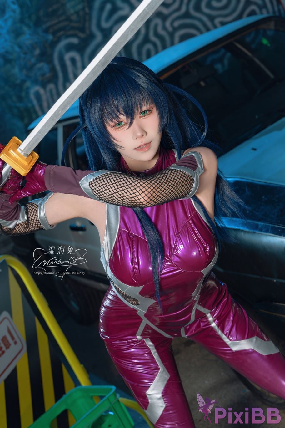 Cosplayer Sticky Dumpling Rabbit 2026 Year 09 monthly subscription Demon ninja Igawa Asaki PixiBB.COM 024