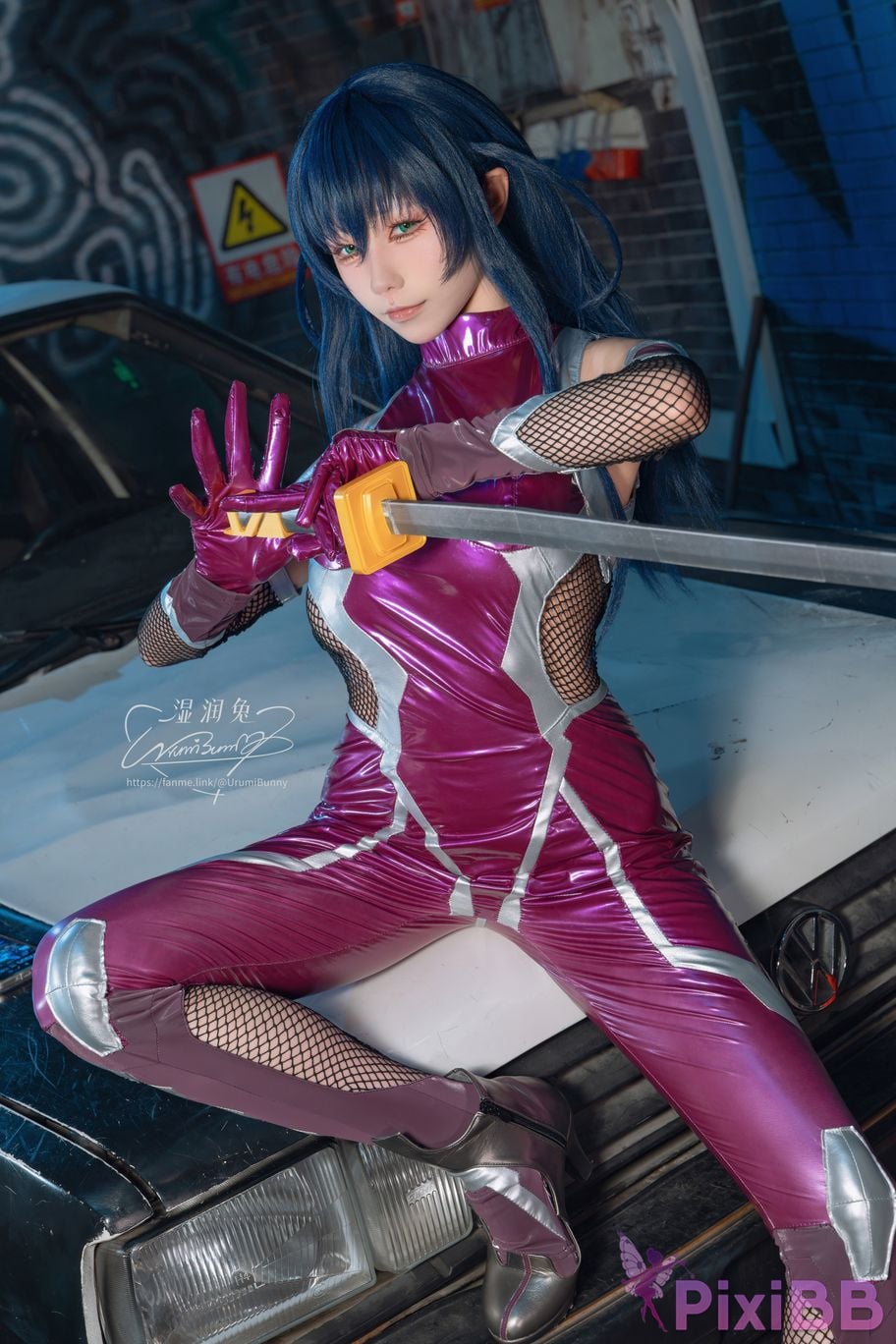 Cosplayer Sticky Dumpling Rabbit 2026 Year 09 monthly subscription Demon ninja Igawa Asaki PixiBB.COM 038