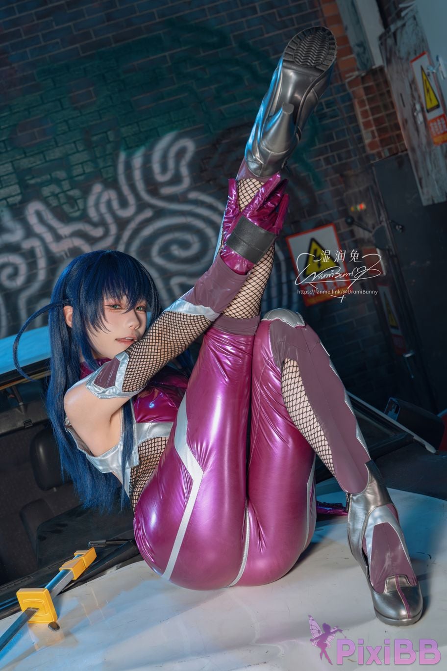 Cosplayer Sticky Dumpling Rabbit 2026 Year 09 monthly subscription Demon ninja Igawa Asaki PixiBB.COM 052