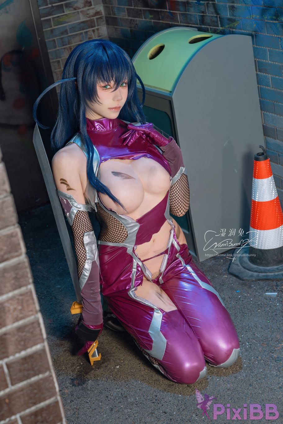 Cosplayer Sticky Dumpling Rabbit 2026 Year 09 monthly subscription Demon ninja Igawa Asaki PixiBB.COM 063
