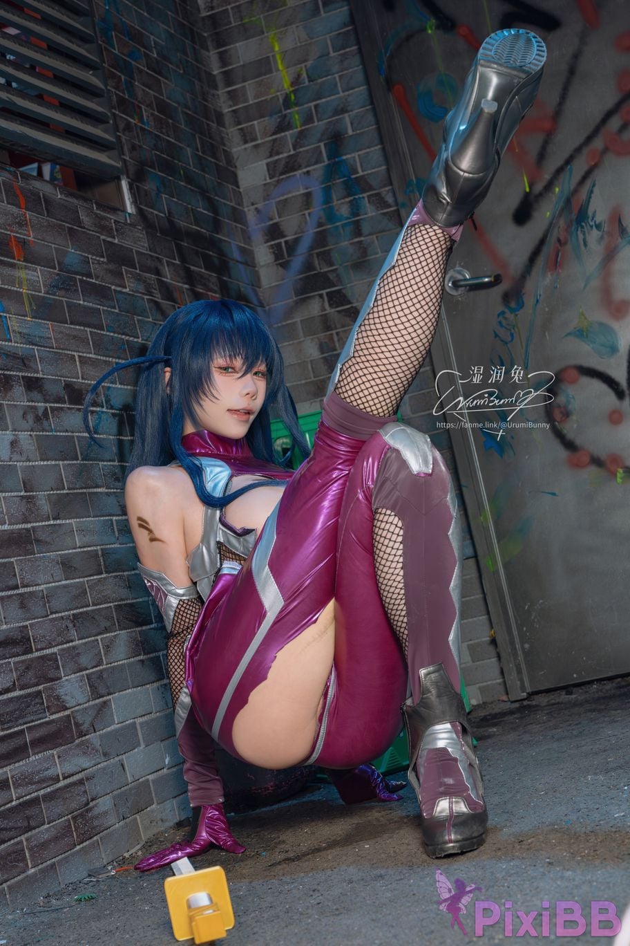 Cosplayer Sticky Dumpling Rabbit 2026 Year 09 monthly subscription Demon ninja Igawa Asaki PixiBB.COM 071