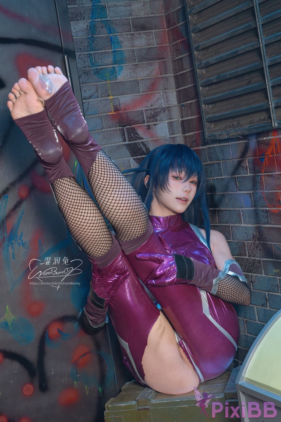 Cosplayer Sticky Dumpling Rabbit 2026 Year 09 monthly subscription Demon ninja Igawa Asaki PixiBB.COM 077