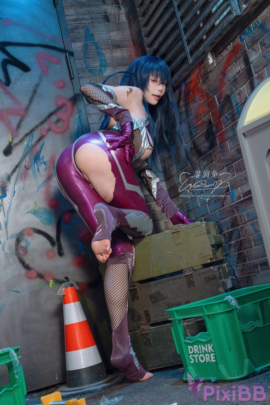 Cosplayer Sticky Dumpling Rabbit 2026 Year 09 monthly subscription Demon ninja Igawa Asaki PixiBB.COM 084