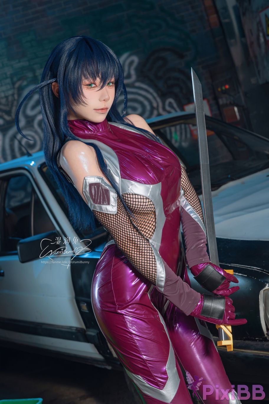 Cosplayer Sticky Dumpling Rabbit 2026 Year 09 monthly subscription Demon ninja Igawa Asaki PixiBB.COM 108