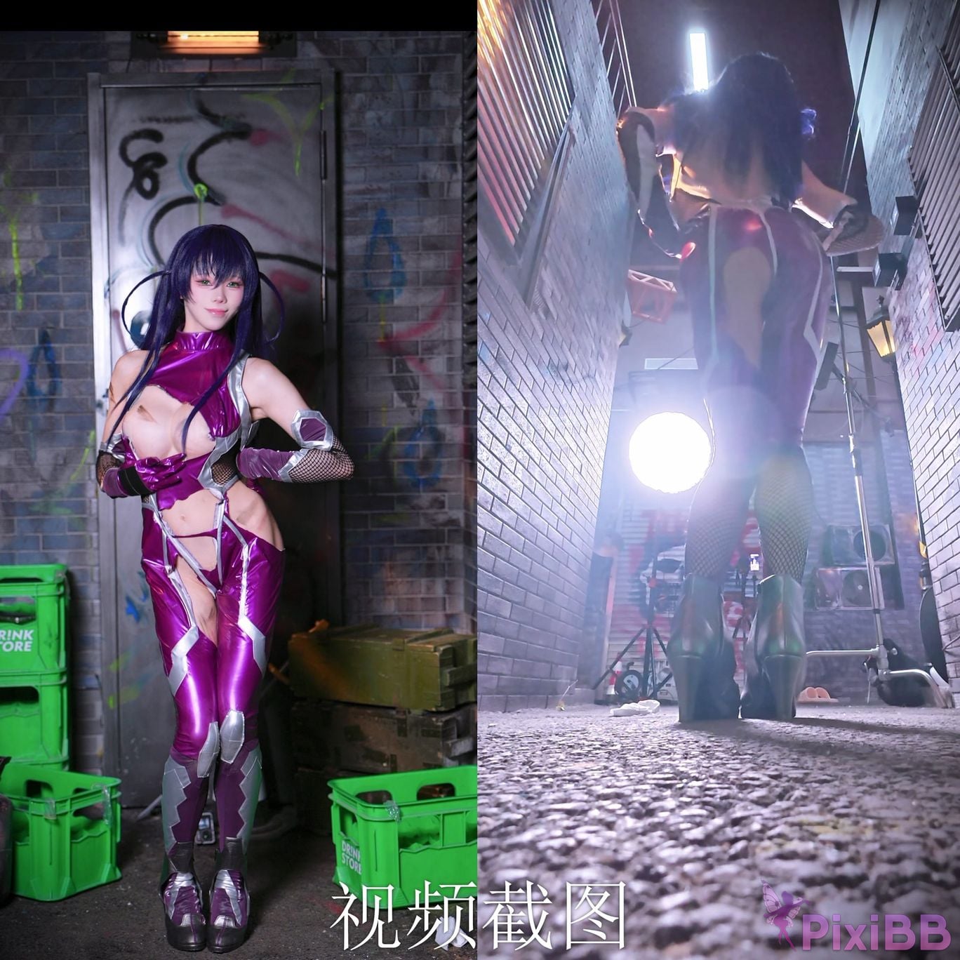 Cosplayer Sticky Dumpling Rabbit 2026 Year 09 monthly subscription Demon ninja Igawa Asaki PixiBB.COM 122