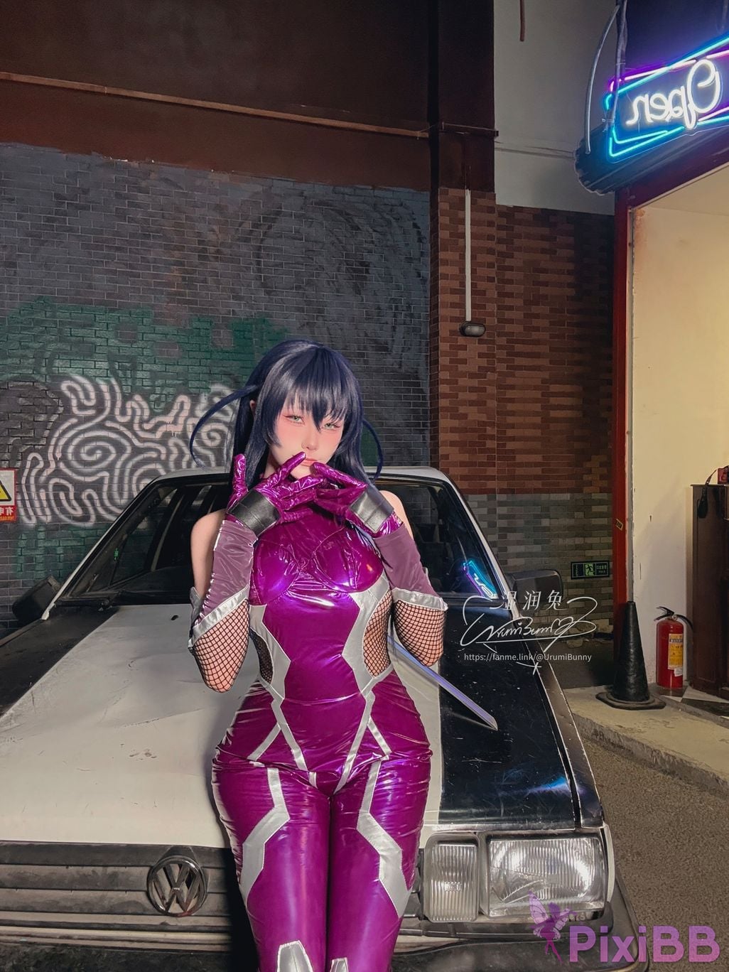 Cosplayer Sticky Dumpling Rabbit 2026 Year 09 monthly subscription Demon ninja Igawa Asaki PixiBB.COM 124