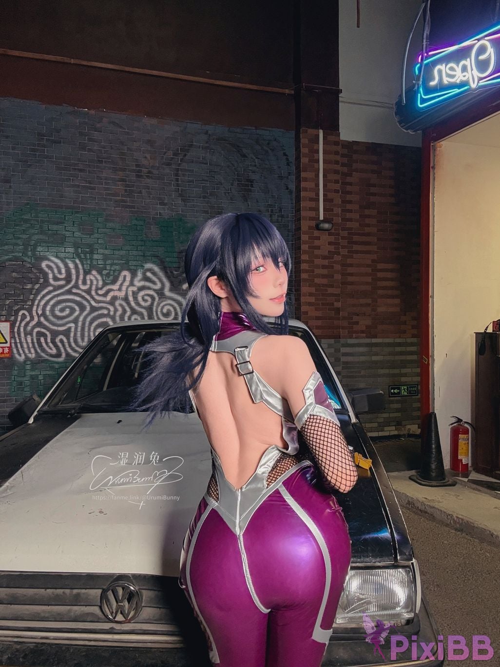 Cosplayer Sticky Dumpling Rabbit 2026 Year 09 monthly subscription Demon ninja Igawa Asaki PixiBB.COM 125