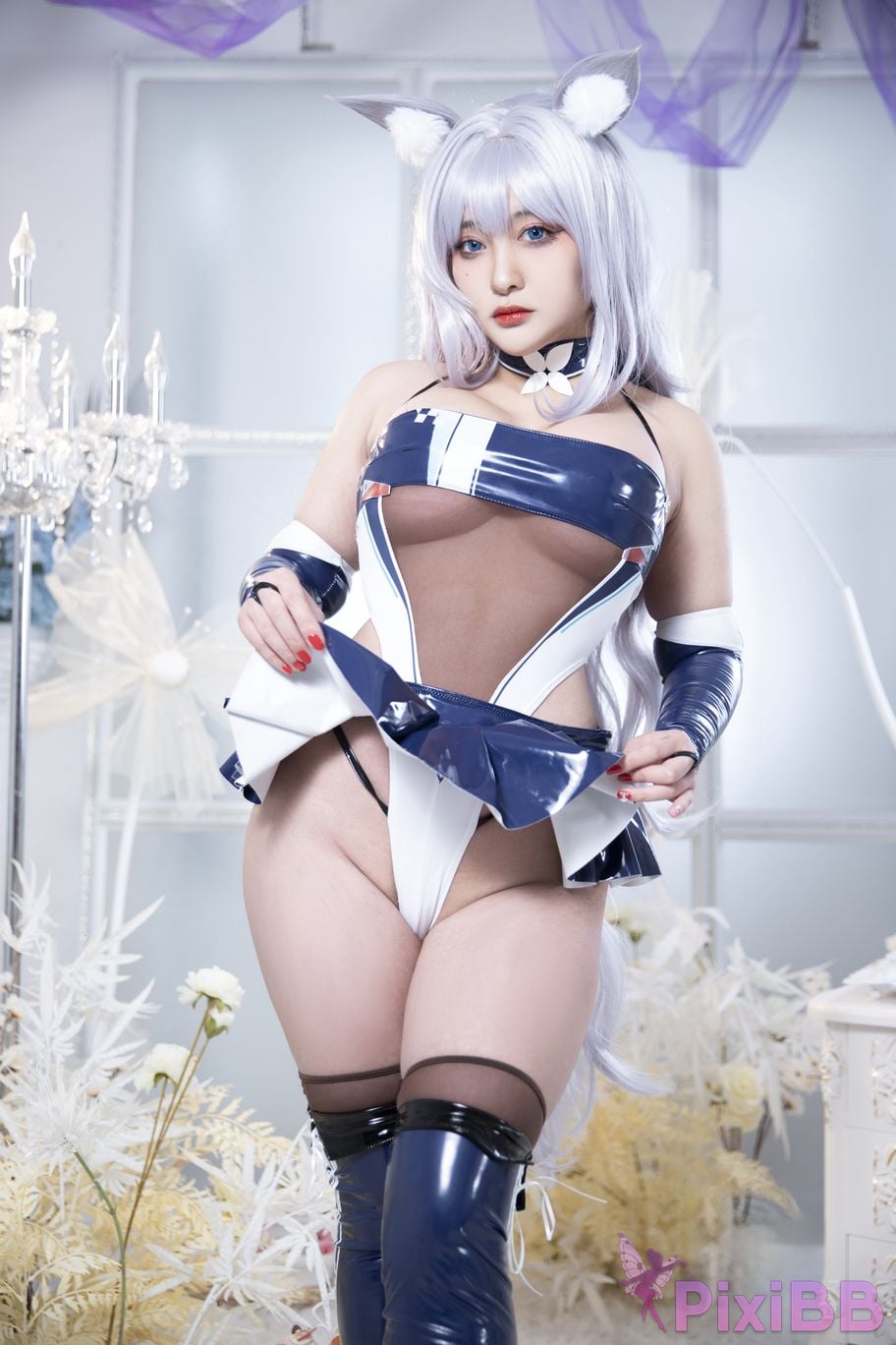 Cosplayer Luo Li LoLiSAMA azur lane Shinano Racing PixiBB.COM 011