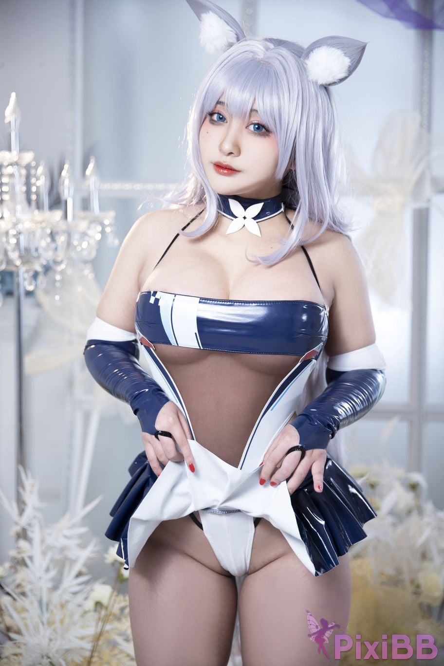 Cosplayer Luo Li LoLiSAMA azur lane Shinano Racing PixiBB.COM 060