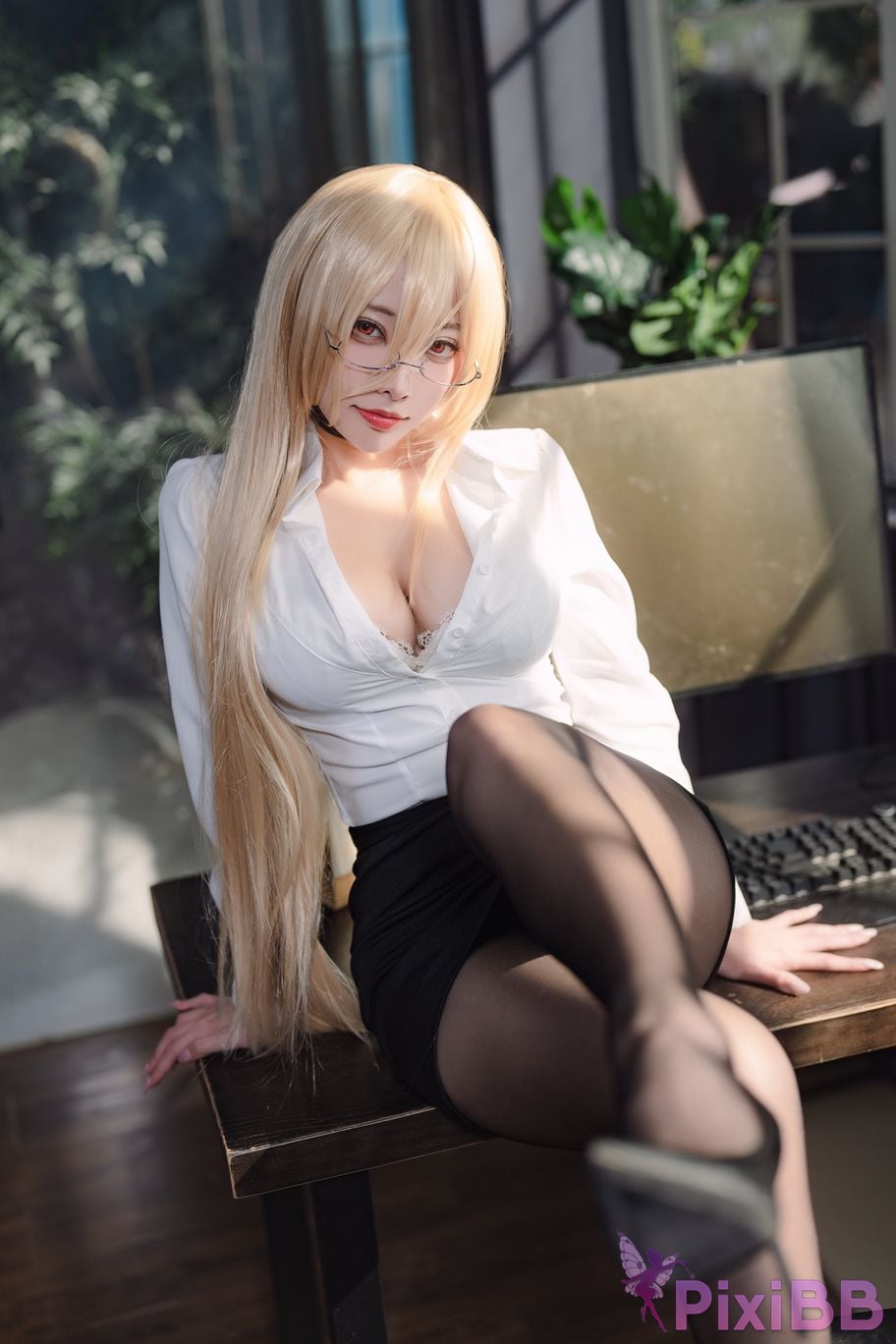 Cosplayer Sakura Miyamoto azur lane Resentment PixiBB.COM 005