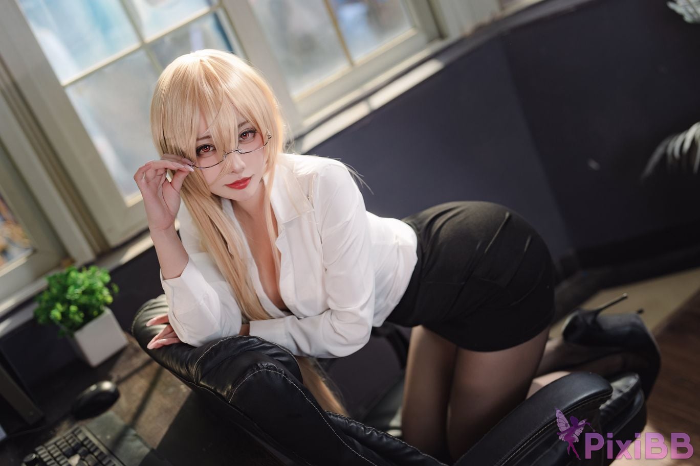 Cosplayer Sakura Miyamoto azur lane Resentment PixiBB.COM 017