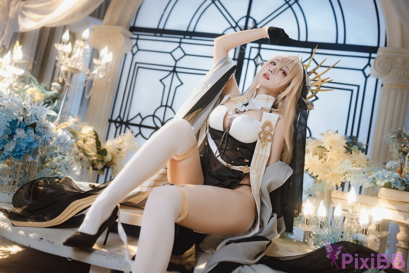 Cosplayer Sakura Miyamoto azur lane Resentment PixiBB.COM 020