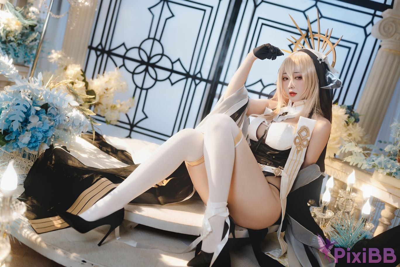 Cosplayer Sakura Miyamoto azur lane Resentment PixiBB.COM 022