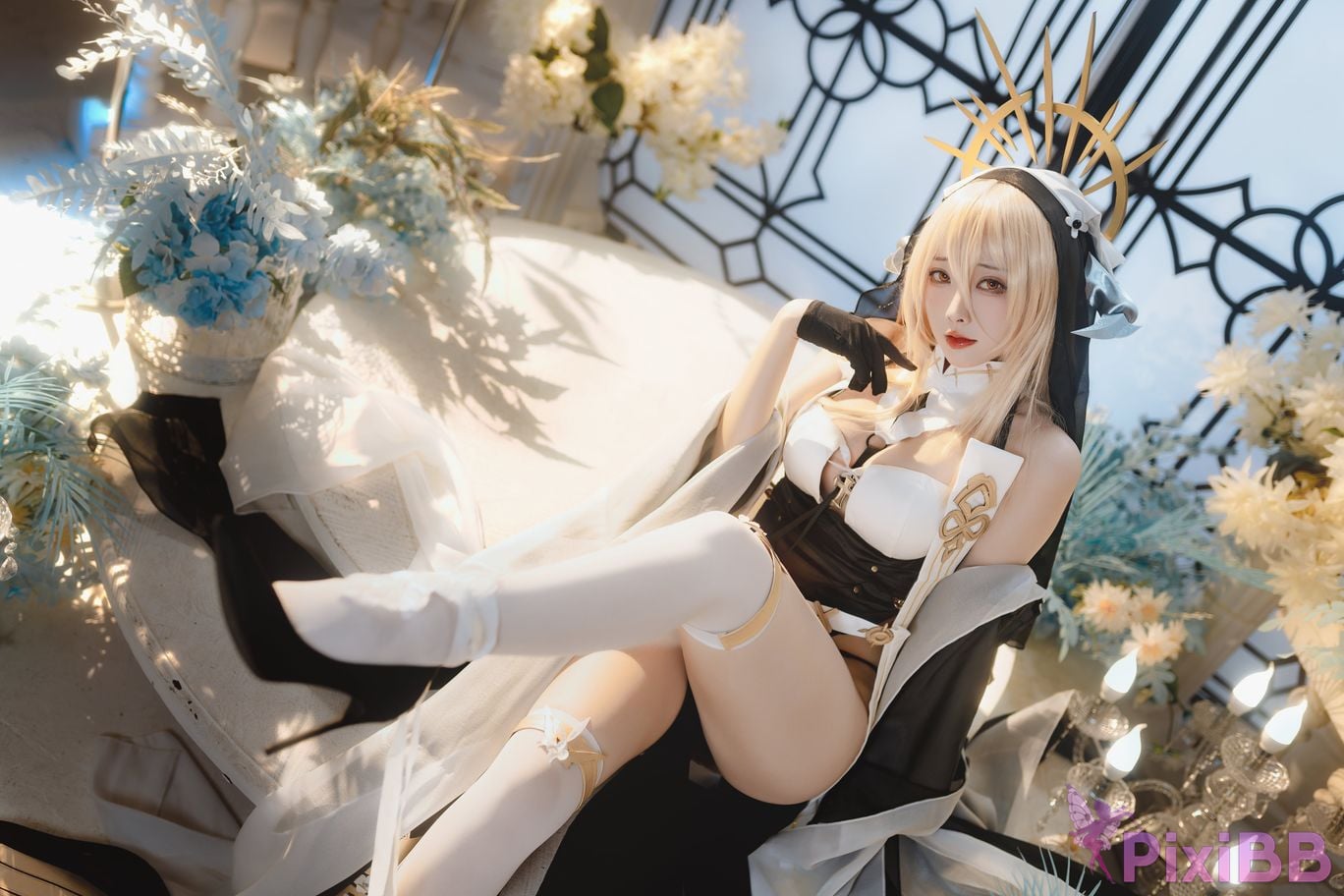 Cosplayer Sakura Miyamoto azur lane Resentment PixiBB.COM 024
