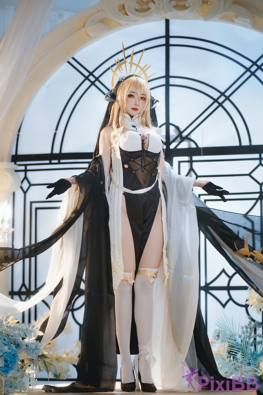 Cosplayer Sakura Miyamoto azur lane Resentment PixiBB.COM 029
