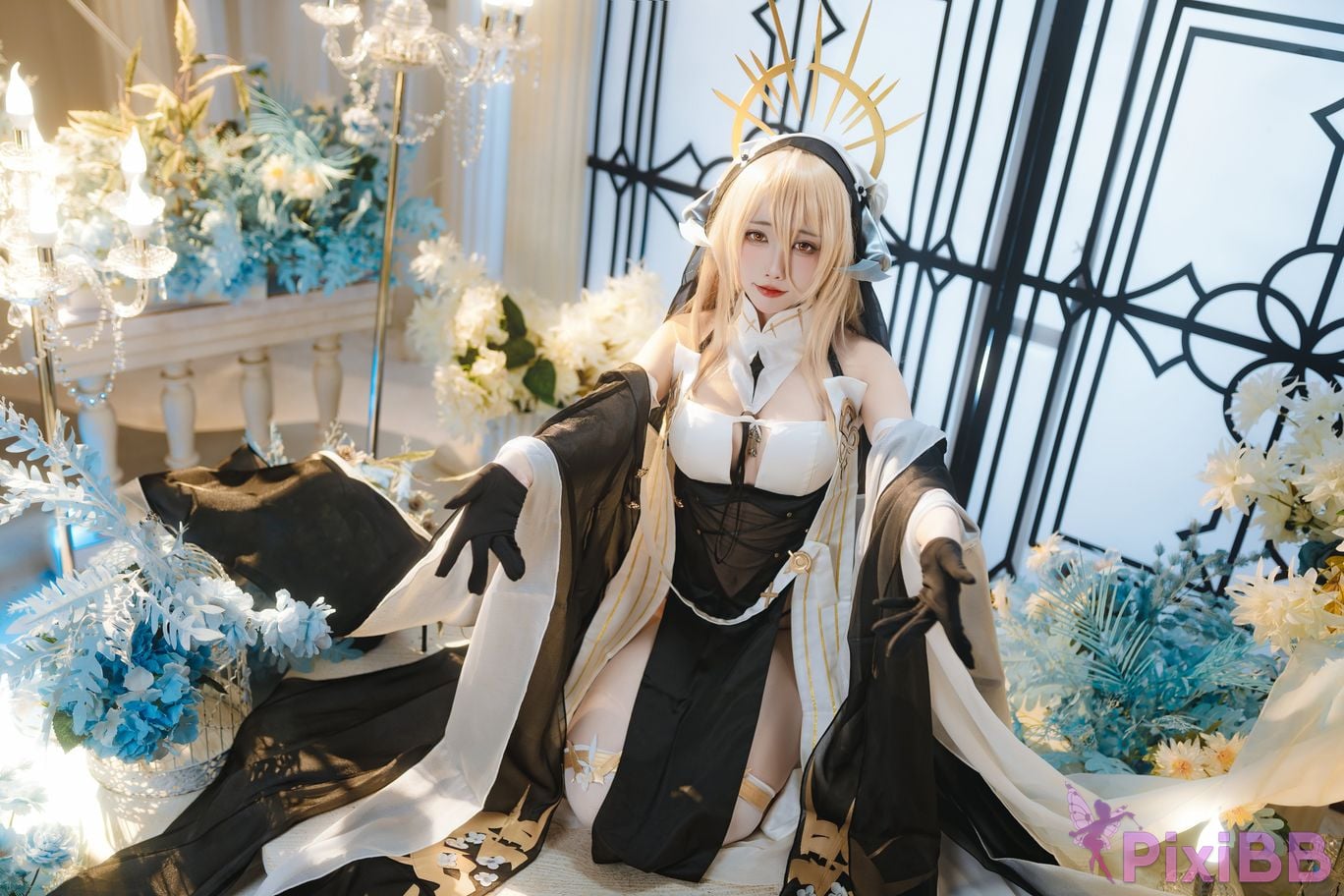 Cosplayer Sakura Miyamoto azur lane Resentment PixiBB.COM 031