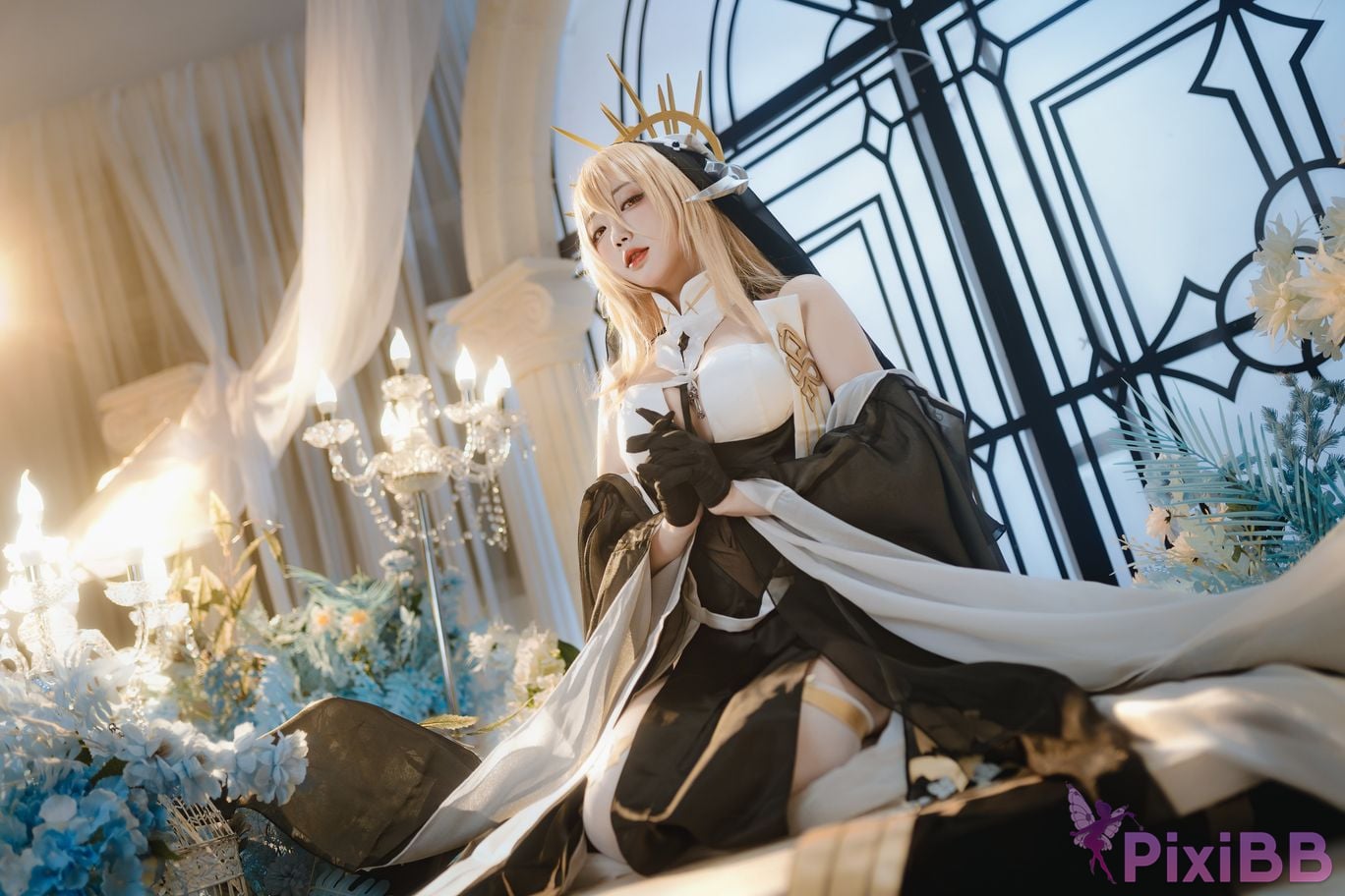 Cosplayer Sakura Miyamoto azur lane Resentment PixiBB.COM 033