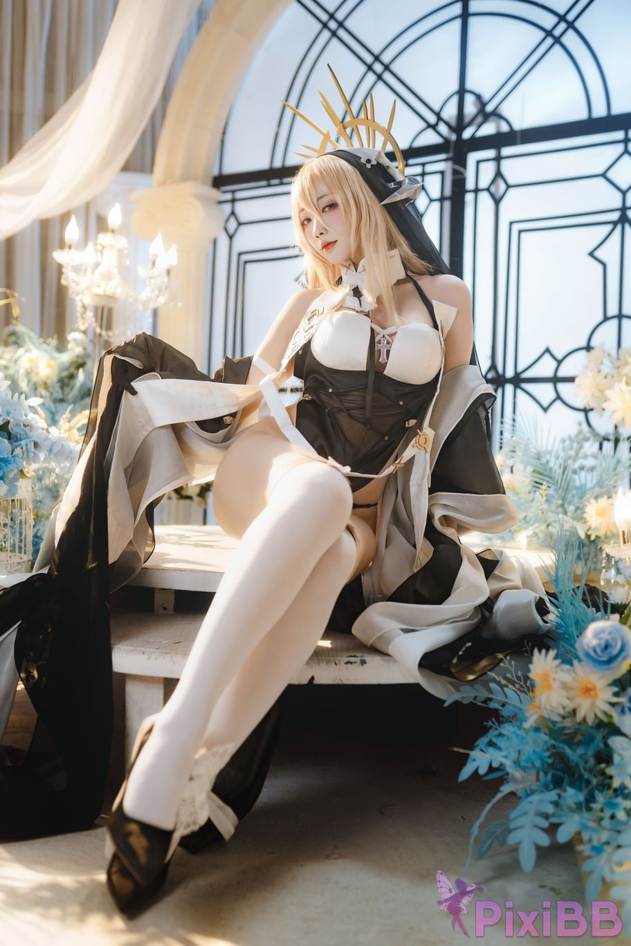 Cosplayer Sakura Miyamoto azur lane Resentment PixiBB.COM 037