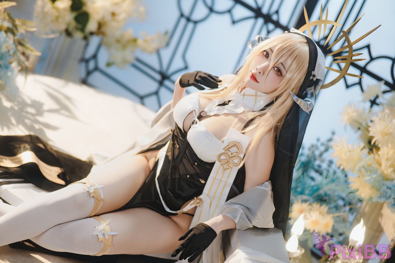 Cosplayer Sakura Miyamoto azur lane Resentment PixiBB.COM 038