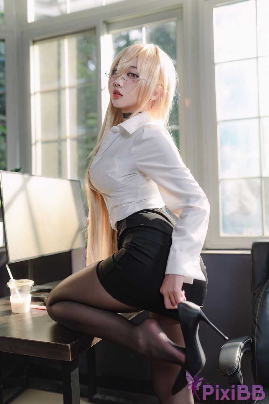 Cosplayer Sakura Miyamoto azur lane Resentment PixiBB.COM 041
