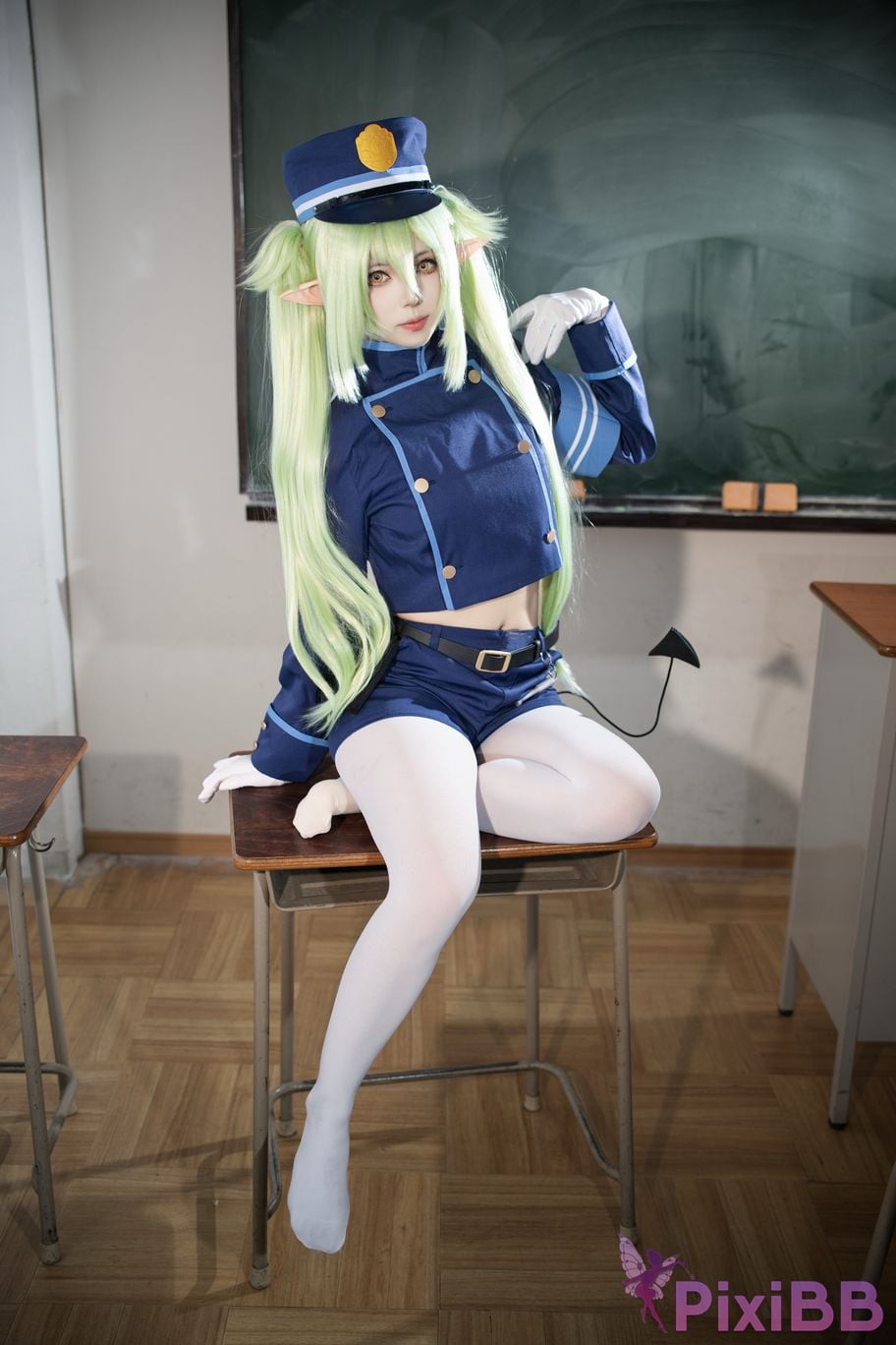 Cosplayer trace back sukki railway twins PixiBB.COM 003