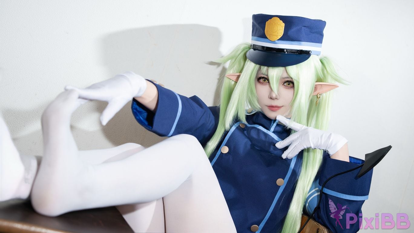 Cosplayer trace back sukki railway twins PixiBB.COM 010
