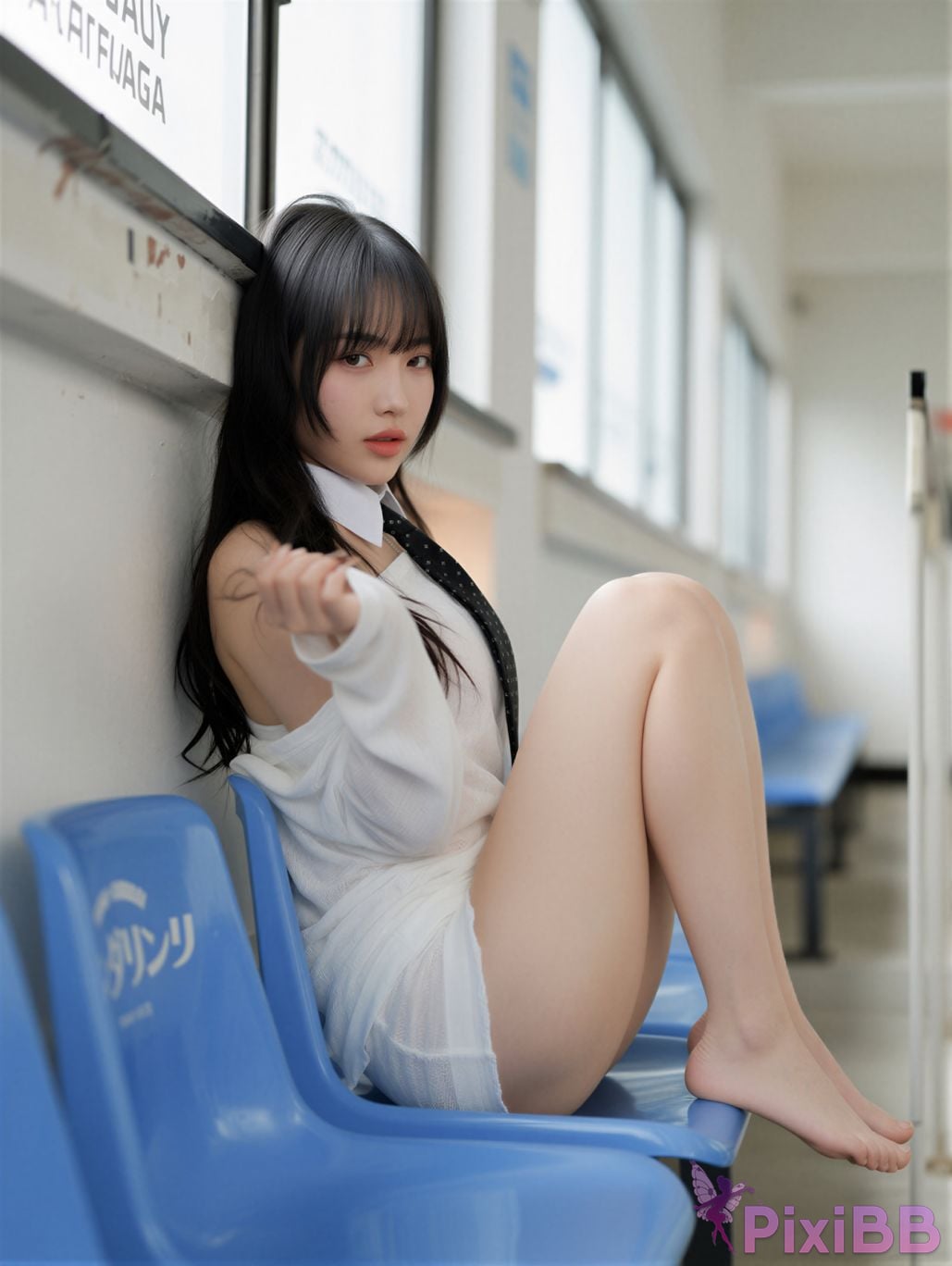 AI Enhanced Bimilstory Luvvv Vol.03 Senorita in Japan City Pop PixiBB.COM 107