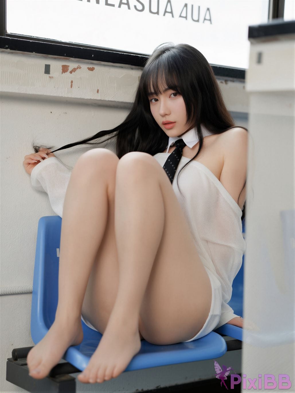 AI Enhanced Bimilstory Luvvv Vol.03 Senorita in Japan City Pop PixiBB.COM 108