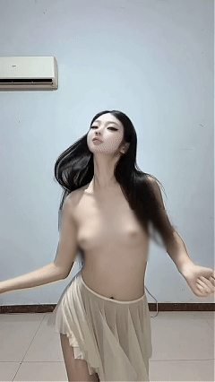 OtherXXX qiqi New Welfare Girl Customized nude dance Dynamic contrast Douyin style PixiBB.COM 031