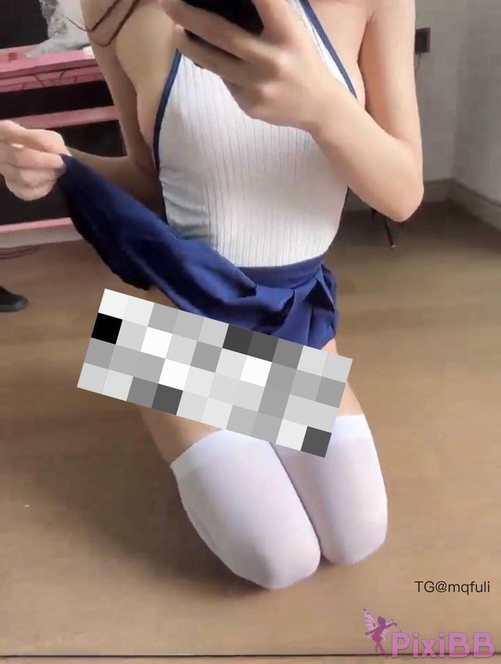 OtherXXX bear sauce Xiongjiang Tik Tok cos loli internet celebrity Koyokoro uniform View collection PixiBB.COM 057