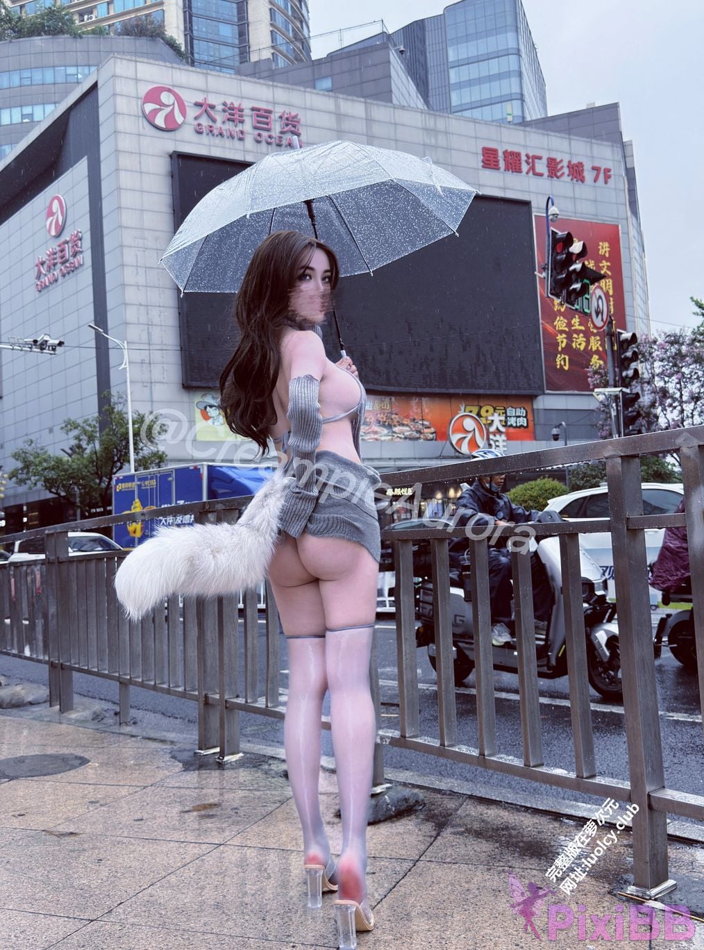 OtherXXX Alola Nine headed body contrast bitch Subscription of Welfare Ji exposed in front others PixiBB.COM 016