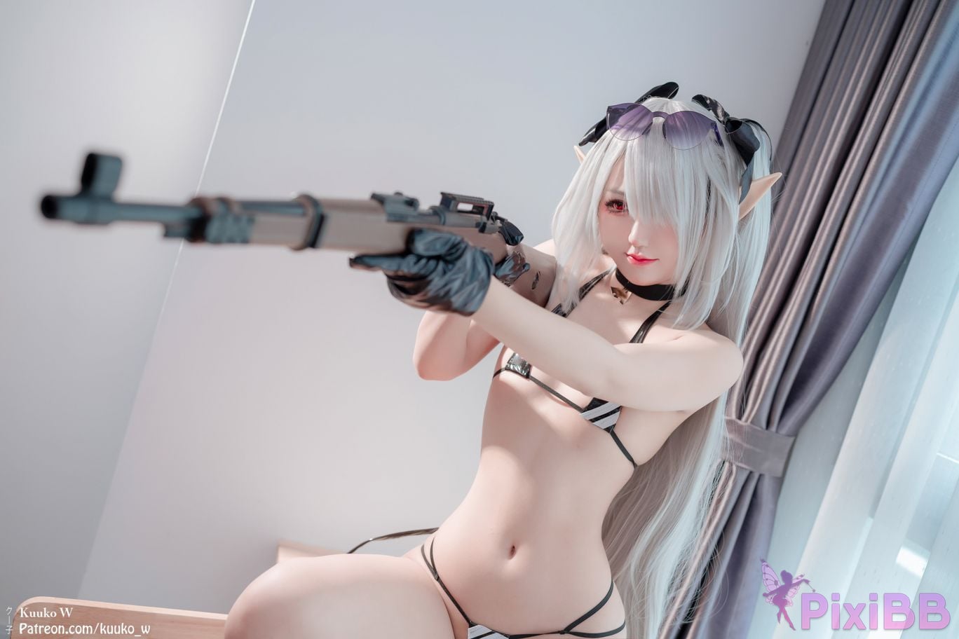 Coser KuukoW No.198 202405 Iori Lynette Thelema Hardcore Fetish Master PixiBB.COM 017