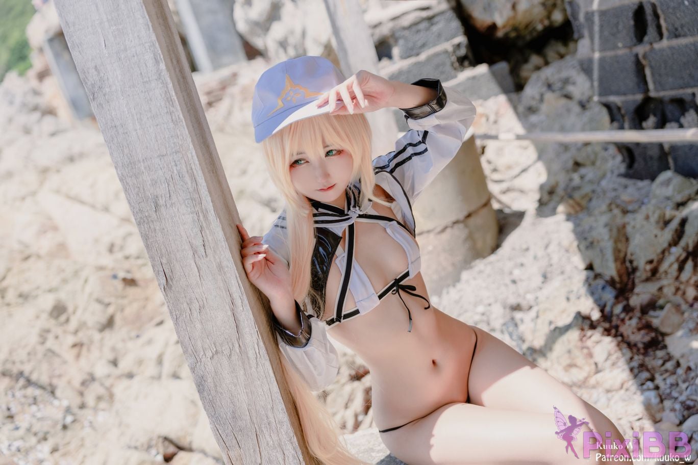 Coser KuukoW No.166 Summer Altria CasterFate Grand Order PixiBB.COM 013