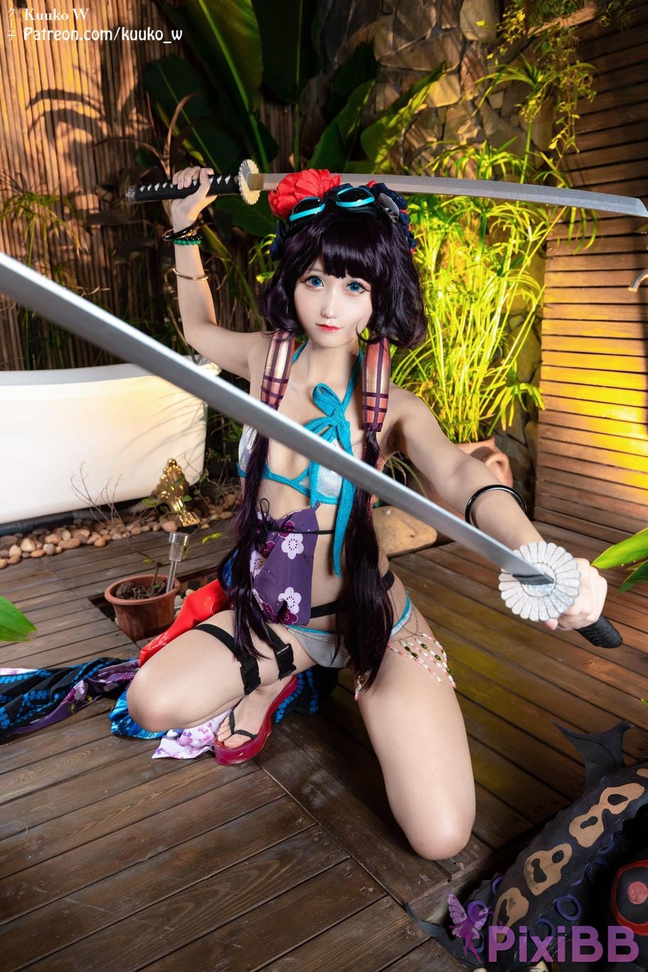 Coser KuukoW No.149 Katsushika Hokusai Saber PixiBB.COM 001