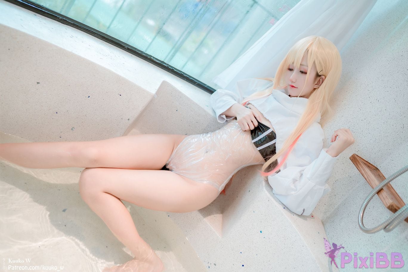 Coser KuukoW No.127 Marin Kitagawa Swimsuit PixiBB.COM 004