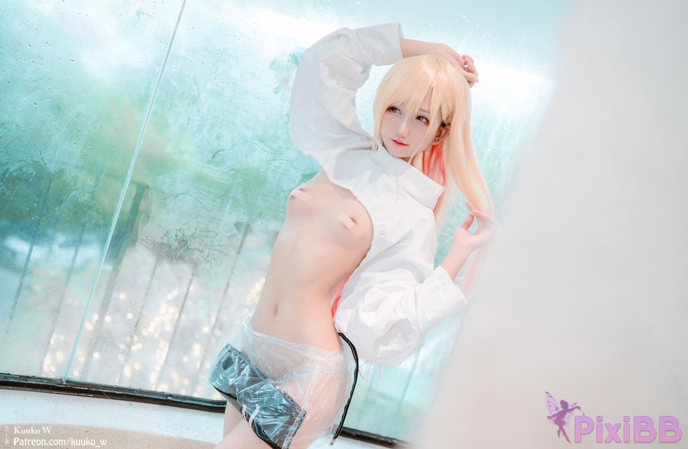 Coser KuukoW No.127 Marin Kitagawa Swimsuit PixiBB.COM 019