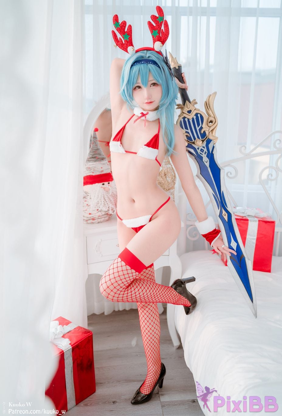 Coser KuukoW No.110 XMAS Eula PixiBB.COM 002