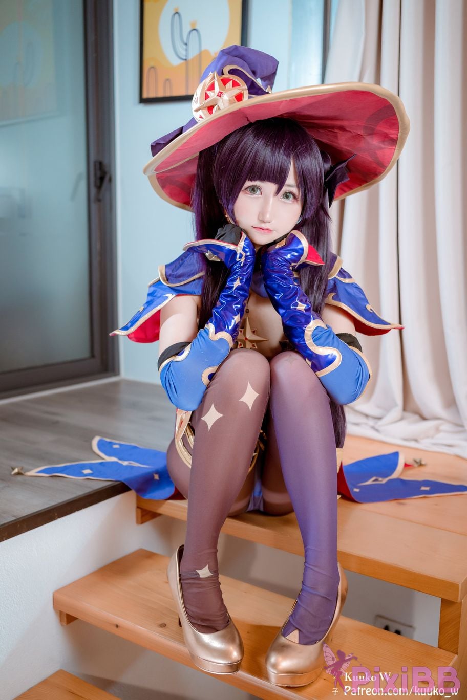 Coser KuukoW No.092 Mona Genshin Impact PixiBB.COM 001