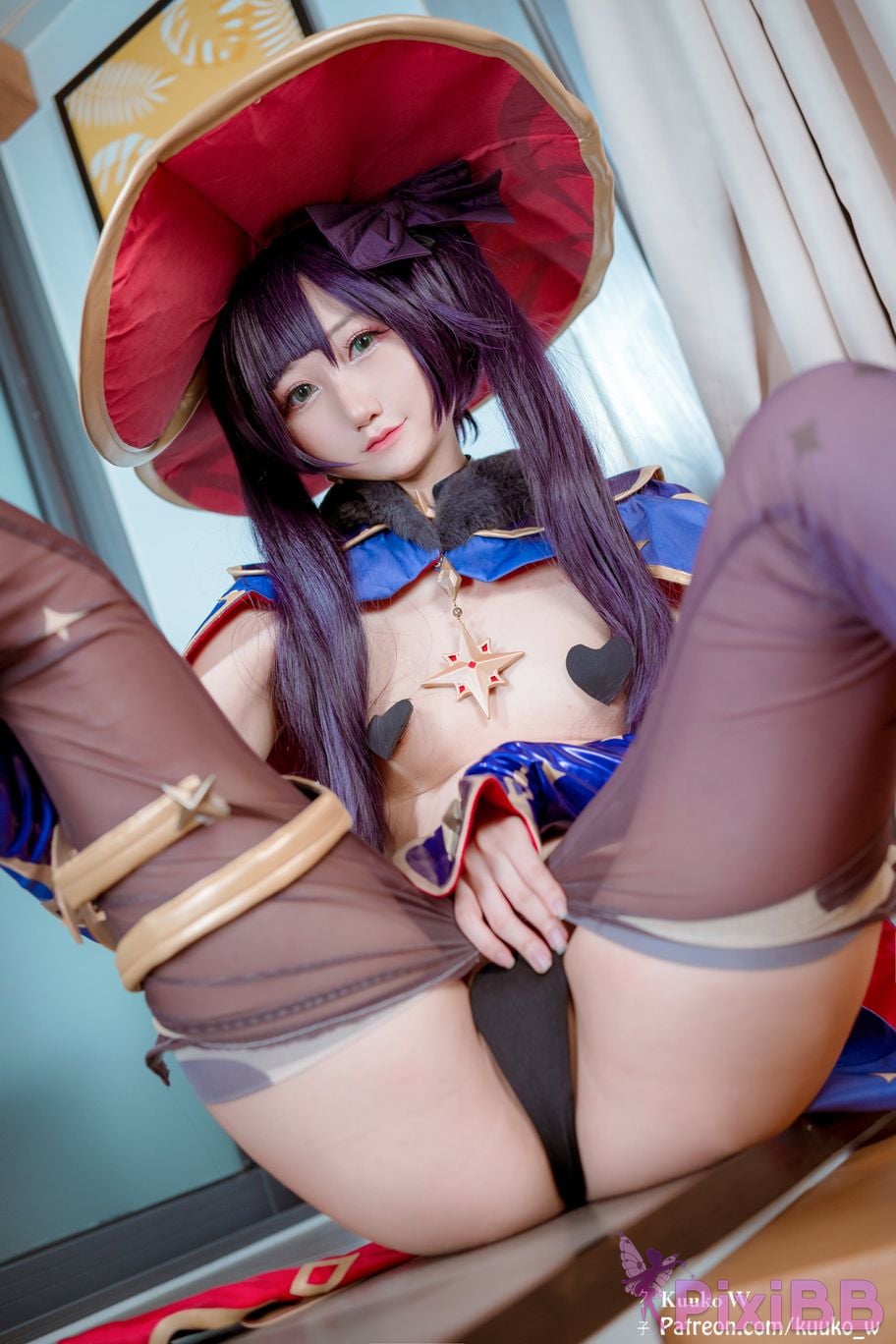 Coser KuukoW No.092 Mona Genshin Impact PixiBB.COM 002