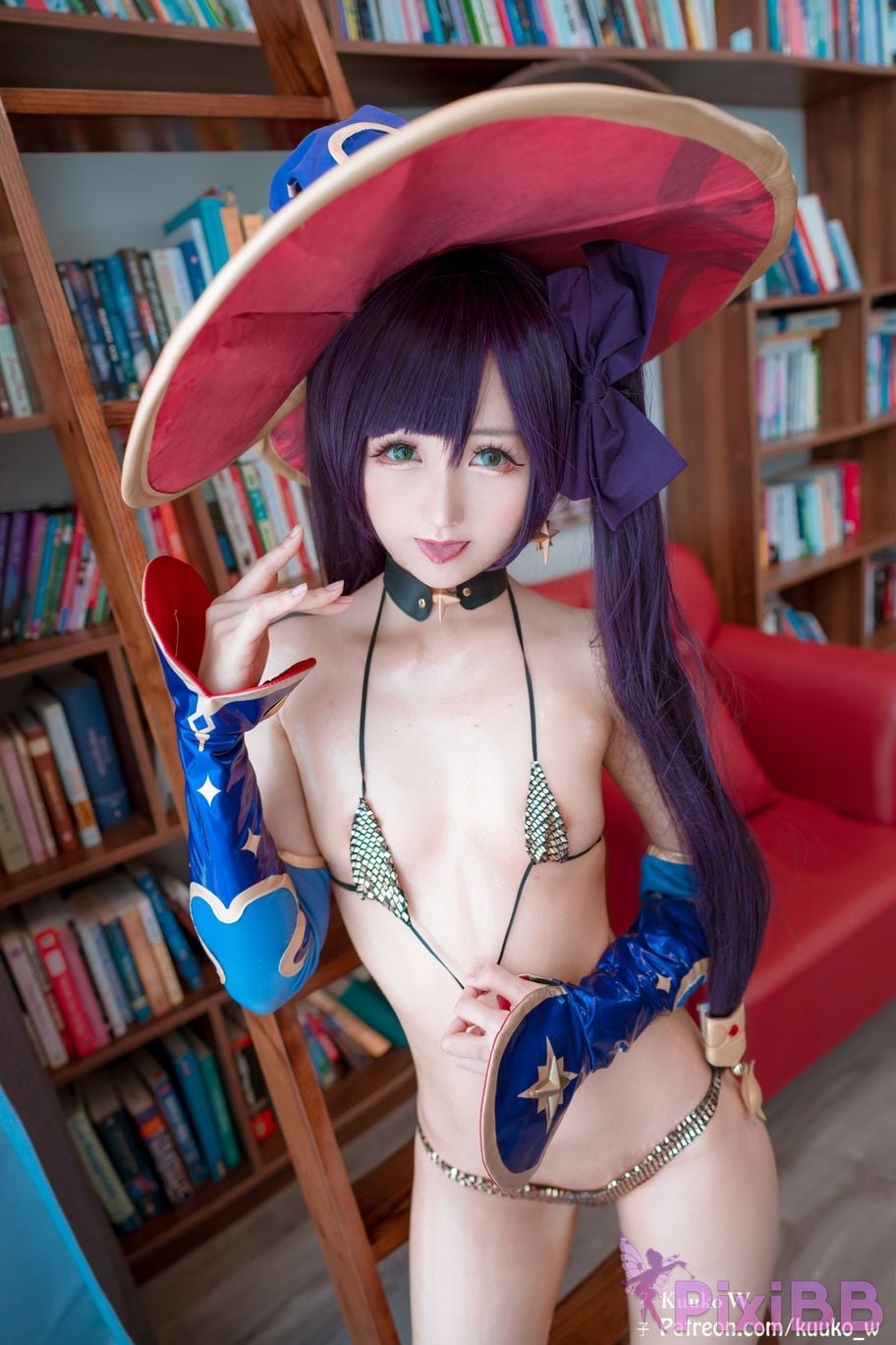 Coser KuukoW No.092 Mona Genshin Impact PixiBB.COM 007
