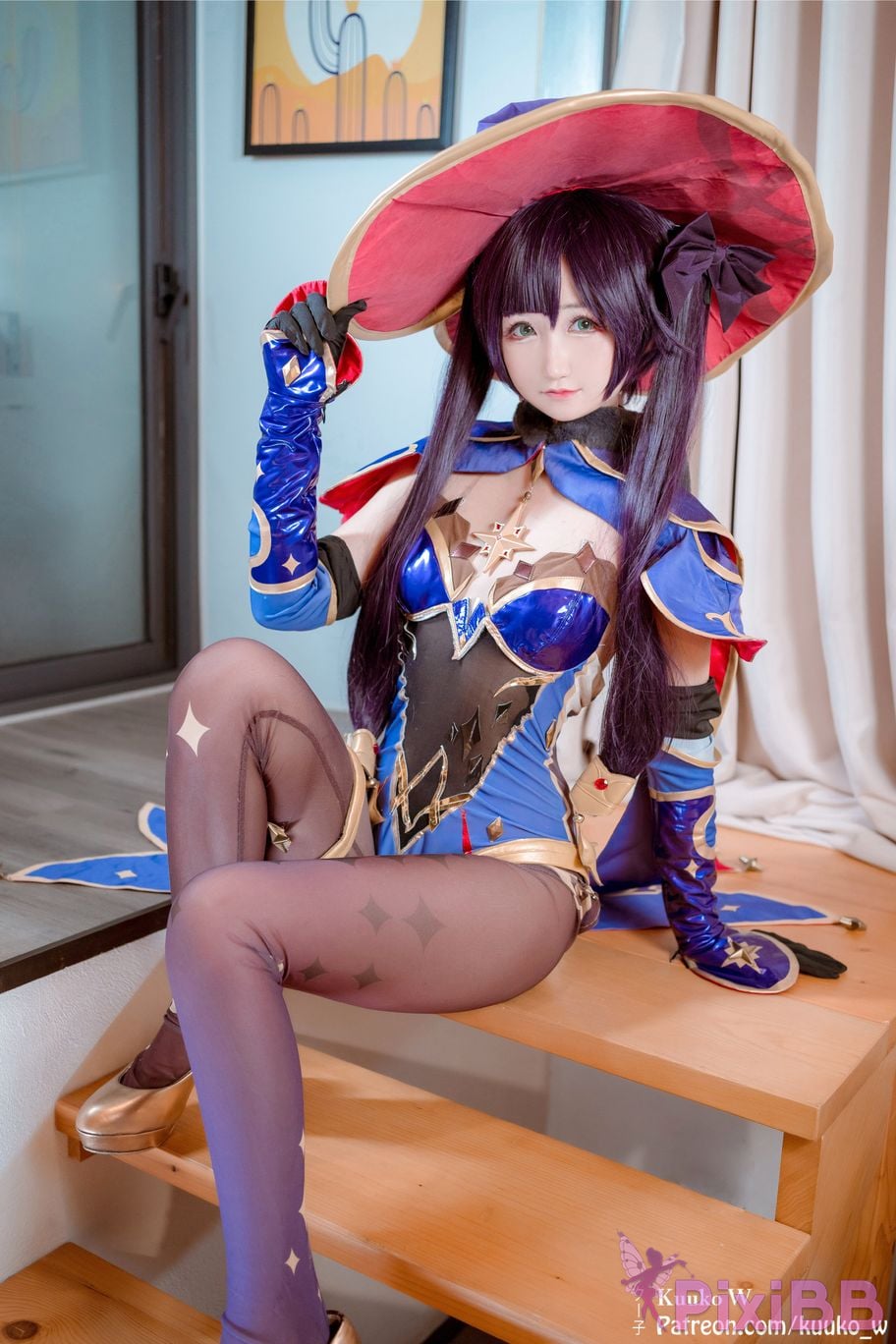 Coser KuukoW No.092 Mona Genshin Impact PixiBB.COM 012