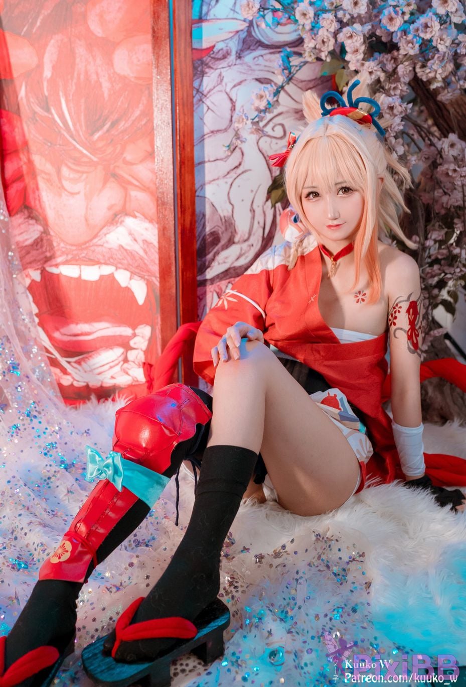 Coser KuukoW No.088 Yoimiya PixiBB.COM 001