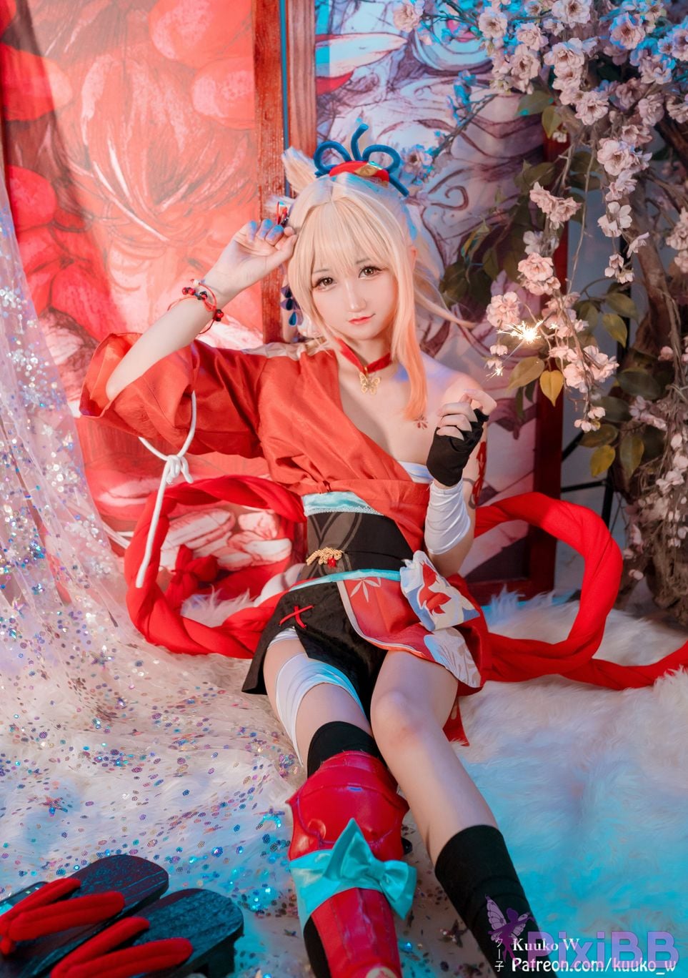 Coser KuukoW No.088 Yoimiya PixiBB.COM 002