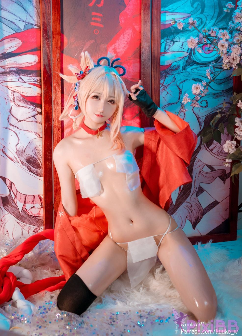 Coser KuukoW No.088 Yoimiya PixiBB.COM 004